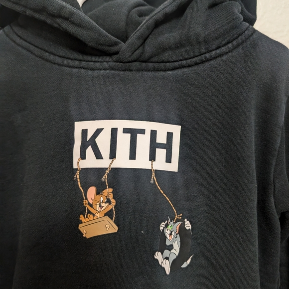 Sold On M! $96 Kith x Tom And Jerry Kids Sz 4/5  Hoodie Sweater - Picture 3 of 7